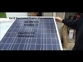 6x12 Enclosed Trailer Conversion Installing Solar Panel kit /with100AH AGM Battery