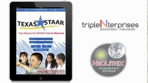 Texas STAAR iPad APP video