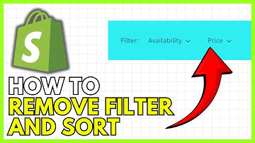 How to Remove Filter and Sort on Collection Pages in Shopify Dawn Theme (Full Guide)