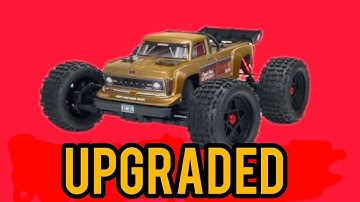 I upgrade the Arrma Outcast 4s V2  #rc #rccar #arrma #CRCU