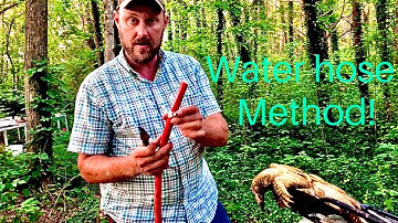 Snapping turtle!  Skinning with water!