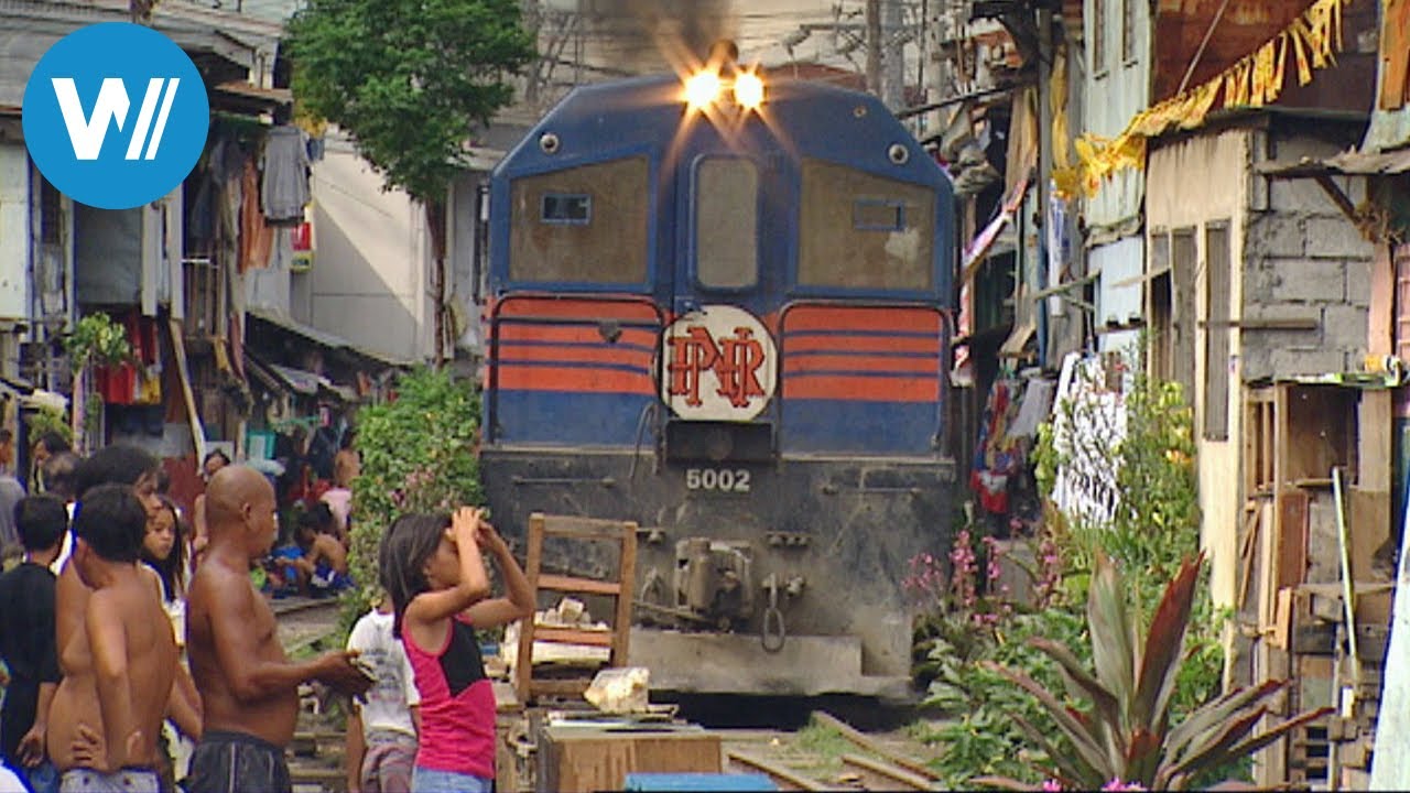 Manila: ein Leben auf dem Bahngleis