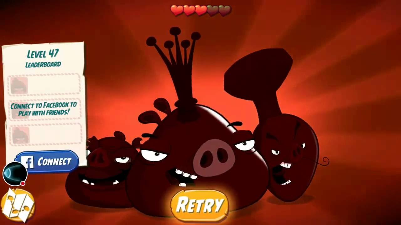 Angry Birds 2 Level 47 Boss Level Super Trick 3star Youtube