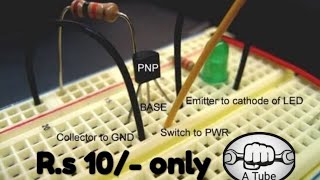 Transistor bc547b Amazing project