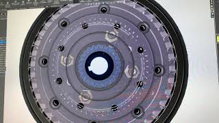 Compound planetary gear for InMoov