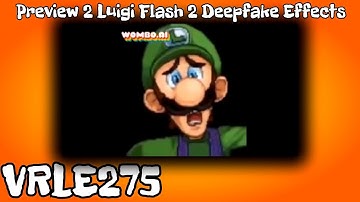 Preview 2 Luigi Flash 2 Deepfake Effects [Mokou Deepfake Effects]