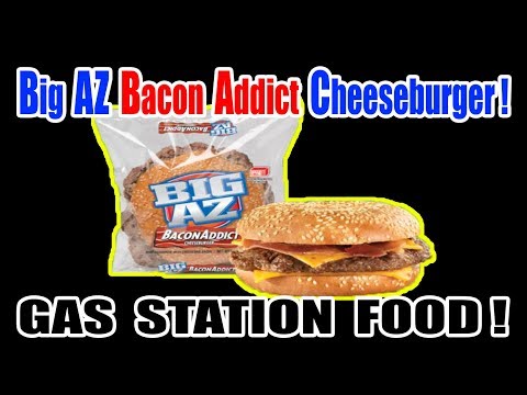 Gas Station BIG AZ Bacon Addict Cheeseburger - WHAT ARE WE EATING?? - The Wolfe Pit