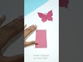 How to make paper butterfly  very easy butterfly making idea  paper butterfly craft ideas shorts