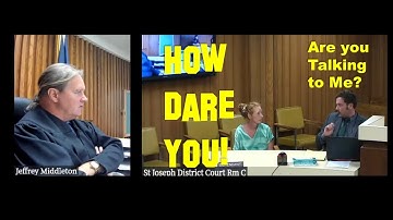 Judge Left Speechless by Defendant