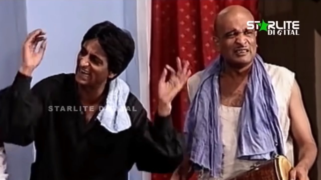 Best of Babbu Braal and Anwar Ali Qawali | Pakistani Old Stage Drama Full Comedy Clip
