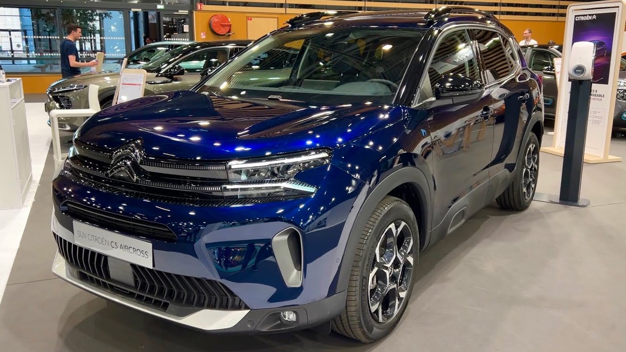 New 2022 Citroen C5 Aircross Compact Crossover SUV Facelift Interior 