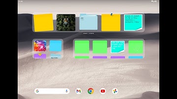 WeeNote | How to add notes as home screen widgets | Android notes app