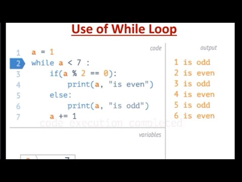 PROGRAMMING|| USE OF WHILE LOOP|| EVEN & ODD NUMBERS|| SUM OF TWO ...