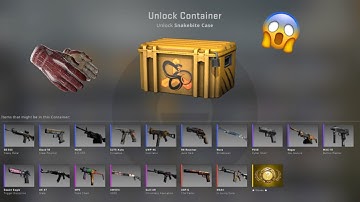 csgo snakebite case opening