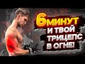 6 Минут и Твой Трицепс в ОГНЕ! (Руки тряслись целый час!)