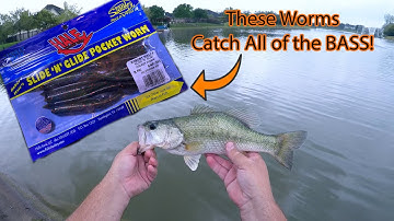 Slide N Glide Pocket Worm Product Review (Catches TONS of BASS!)