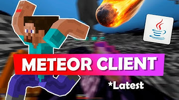 [NEW] 💥 BEST *hacked* Client On Minecraft - Meteor Client Update Java Edition