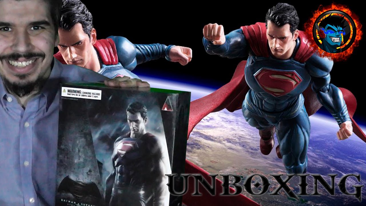 UNBOXING - FIGURA DE SUPERMAN - PLAY ARTS KAI BATMAN V SUPERMAN DAWN OF  JUSTICE - YouTube