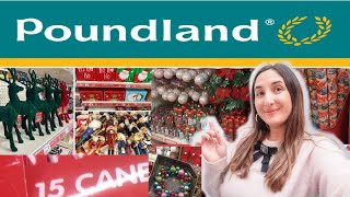 *NEW IN* CHRISTMAS AT POUNDLAND - Come SHOP With Me TO POUNLAND// Gabi and Tino