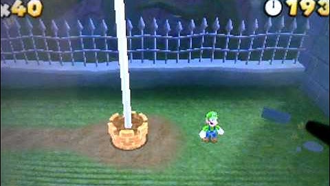 Unusual Ghost In Super Mario 3D Land