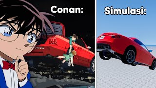 Membuktikan Eksperimen di Detective Conan Pakai Simulasi Fisika!
