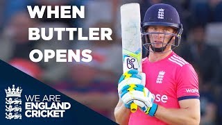 When Jos Buttler Opens The Batting... | England v Sri Lanka 2016 - Highlights