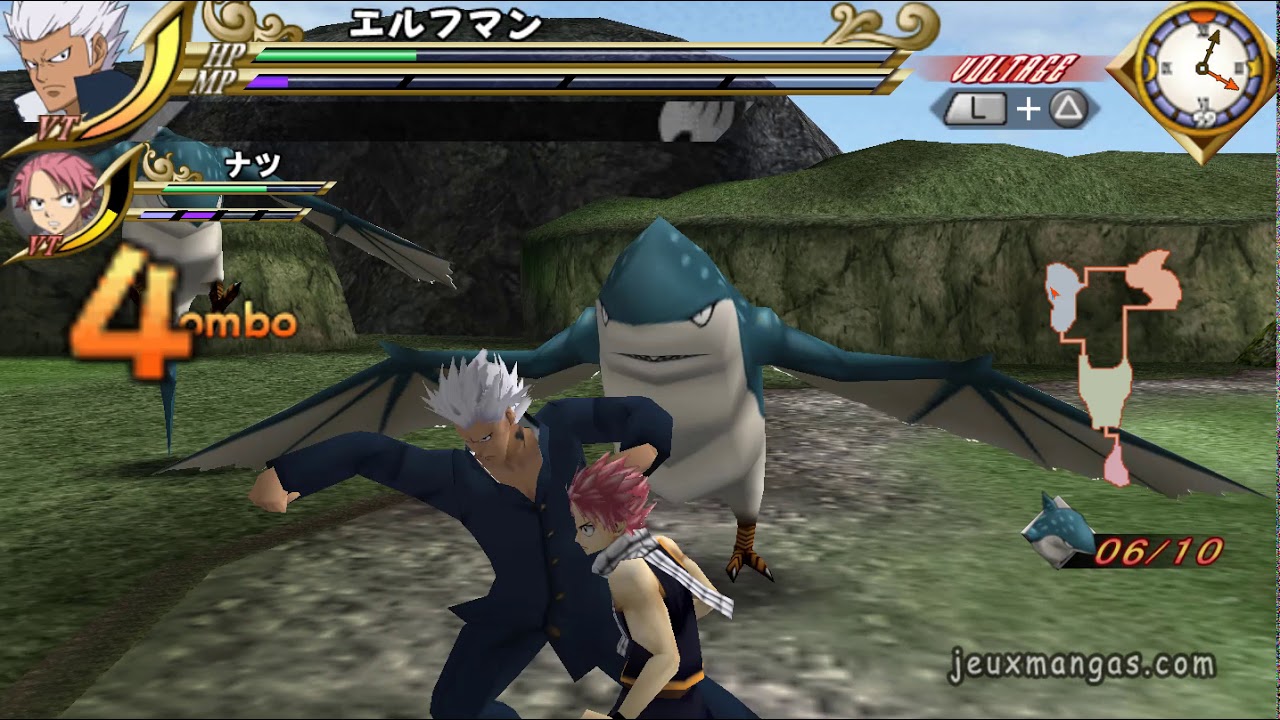 Fairy Tail - Portable Guild ROM - PSP Download - Emulator Games