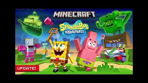 SPONGEBOB SQUAREPANTS MAP FREE DOWNLOAD LINK MINECRAFT PE 