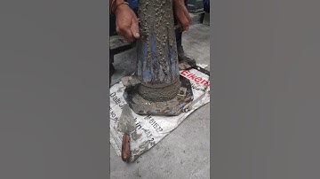 M50 Concrete Collapse Slump #admixture #concrete #slumptest #durability#youtubeshorts #shorts #viral