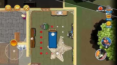 Hauntington 1 - Robbery Bob 2 - Complete level without using any tool - 3 Stars