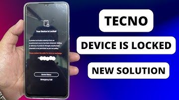 Tecno Spark 10C MDM Unlock | Techo Your Device is Locked Solution