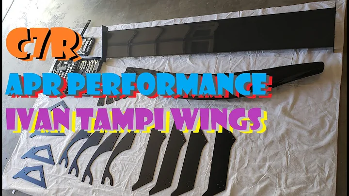 Install APR Performance & Ivan Wing on Custom C7R Corvette Brackets | Repsol13 F26 Corvette C7