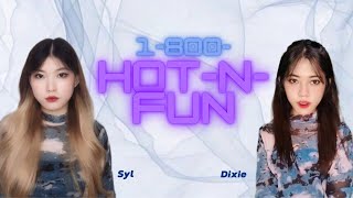 LE SSERAFIM '1-800-hot-n-fun' (르세라핌) Lirik Terjemahan | Cove…