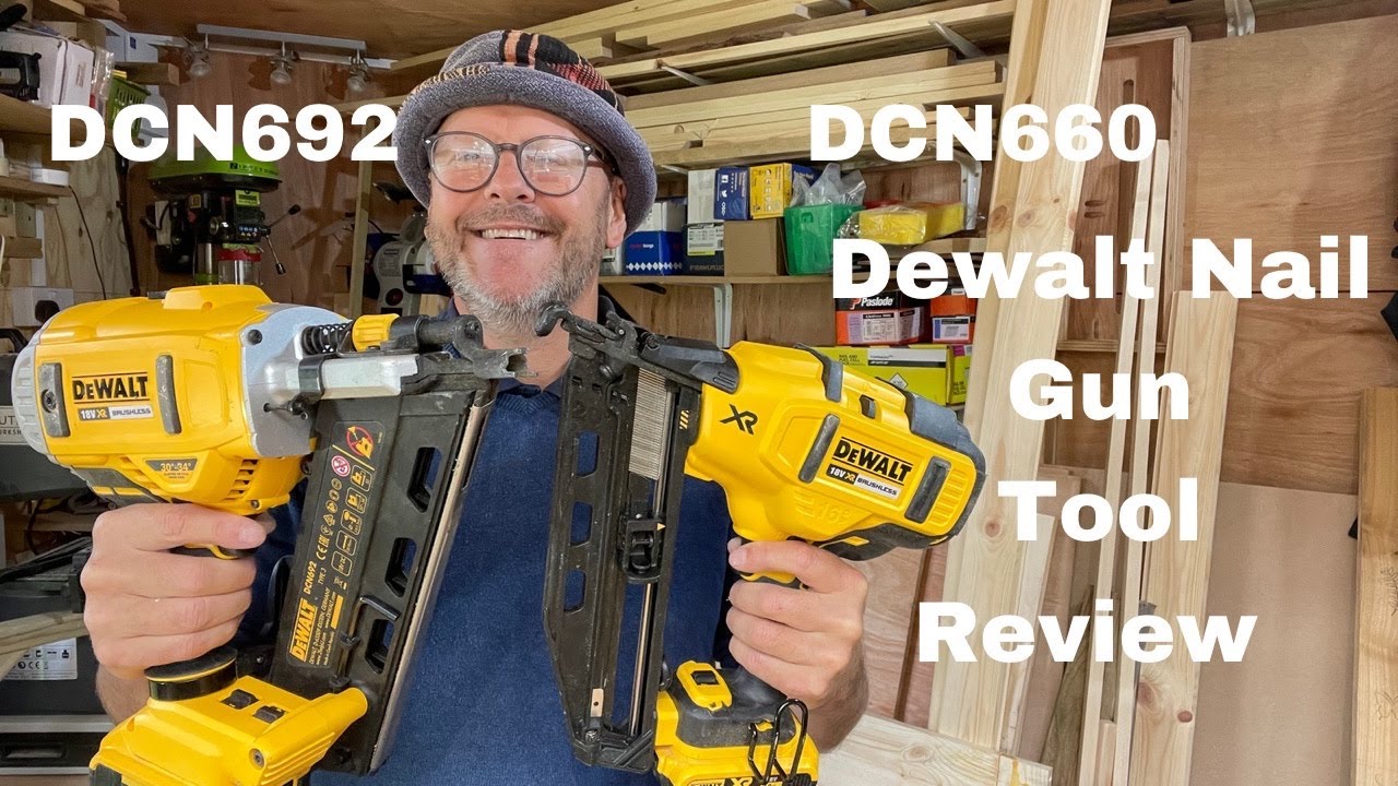 DeWalt DCN660P2 Gasless Second Fix Nailer 18V BRUSHLESS from TW Wholesale -  YouTube