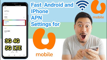 U Mobile APN Settings: Umobile 3G 4G 5G Access Point Name Setting for Fast Internet