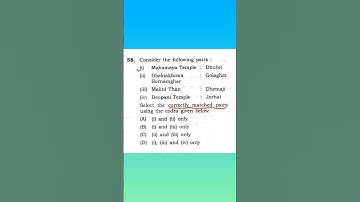 APSC prelims PYQs. #ytviral #apsc #apscaspirants #assam #ytshort