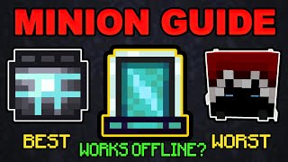 What Is The Best Minion Upgrade? | Hypixel Skyblock