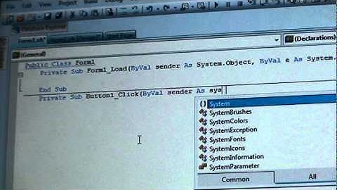 How to Make a Simple Picture Viewer in Visual Basic 2008 Express Edition Part 1