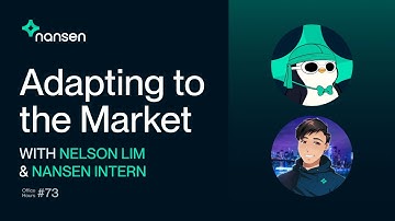Adapting to the Market with Nelson Lim and Nansen Intern - Office Hours #73