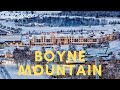 Boyne mountain resort winter  summer drone tour