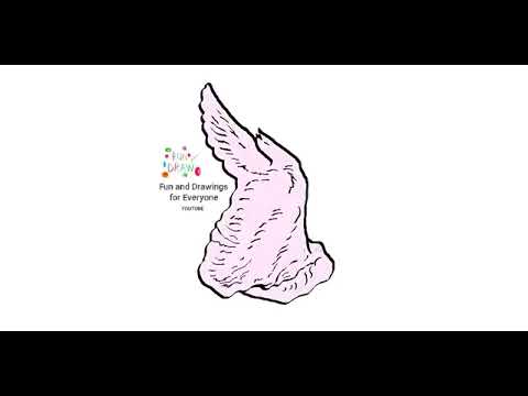 Hur man ritar en rå kycklingvinge