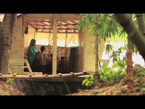 Solar-Powered Floating Schools in Bangladesh