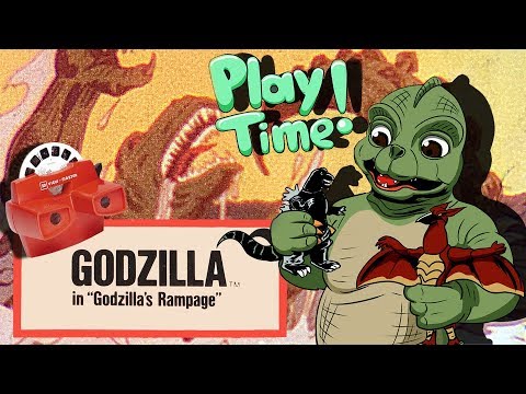 Godzilla's Rampage for the 3-D View-Master - MIB Play Time Ep 9