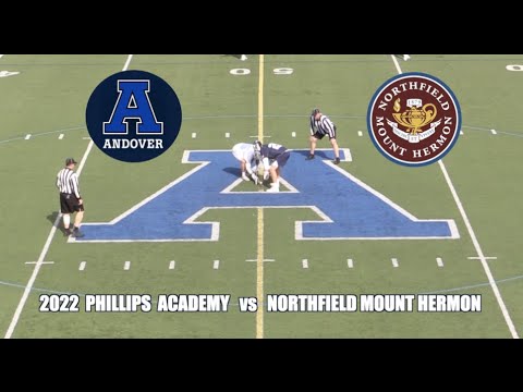 2022 Phillips Academy Andover Lacrosse vs Northfield Mount Hermon