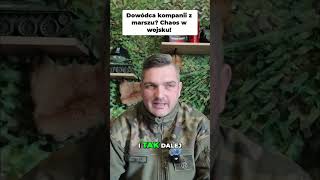 Młody Oficer: Dowodzenie Kompanią Nagle i Bez Przygotowania #shorts