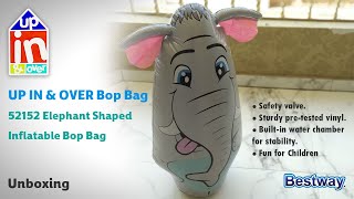 Unboxing Bestway UP IN & OVER Bop Bag - 52152 Elephant Shaped Inflatable Bop Bag