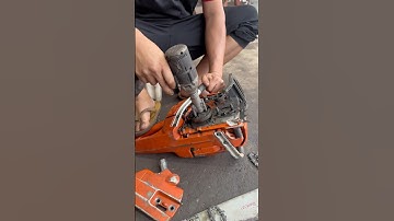 Thay côn và nhông máy cưa Hus 353! #nongcohuythang #husqvarna #maycua