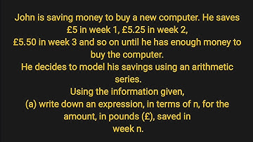 Word Problem on Arithmetic Sequence