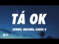 DENNIS, Karol G, Maluma - Tá OK (Remix) (Letra/Lyrics) ft. MC Kevin o Chris