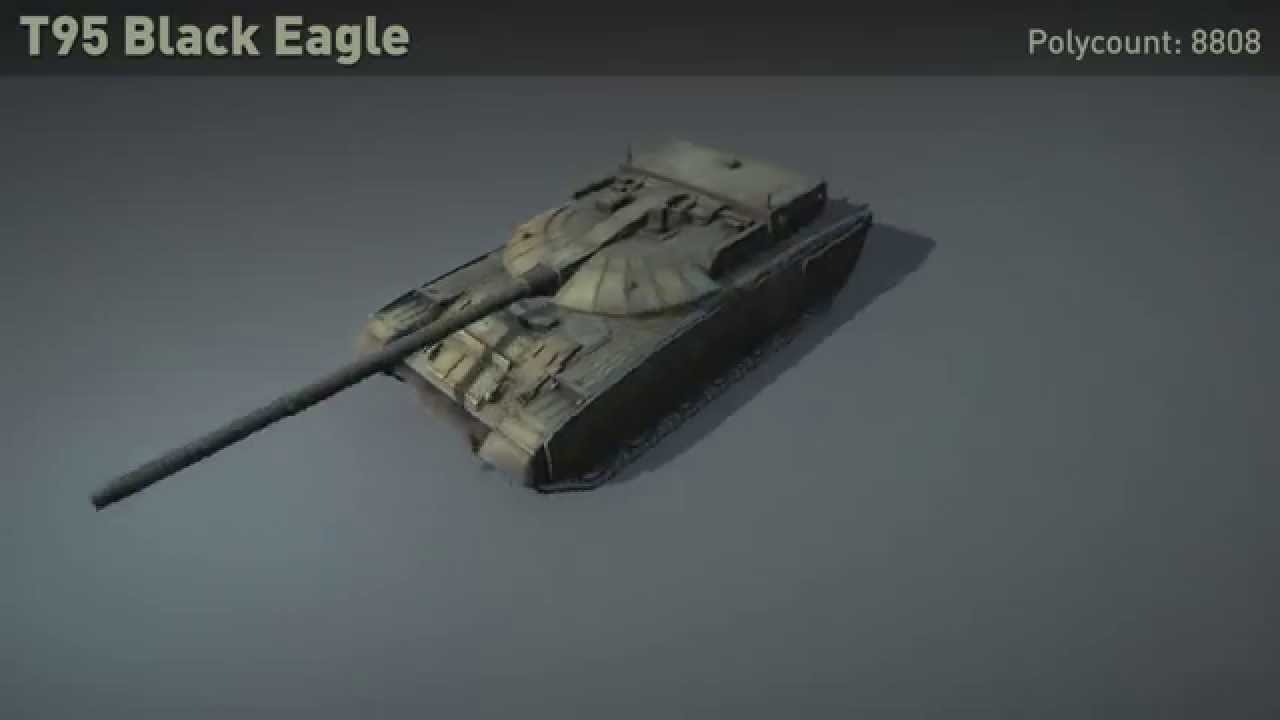 Modern tank - T95 Black Eagle 